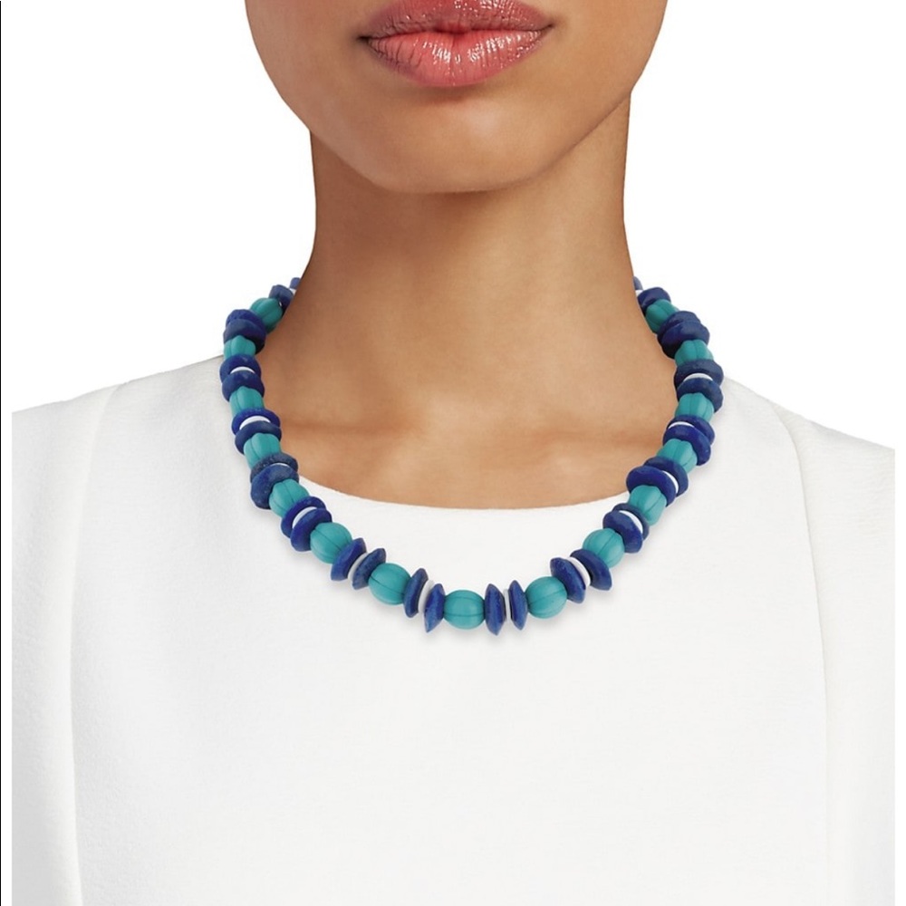 DANNIJO Petani Beaded Necklace NWT - Picture 2 of 13